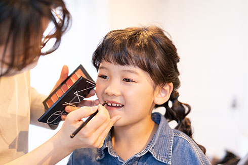 ヘアメイクの１コマ撮影♪